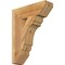 Ekena Millwork Olympic Slat Rough Sawn Bracket, Western Red Cedar, 4"W x 14"D x 18"H BKT04X14X18OLY06RWR - alternate 1